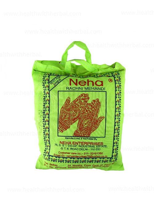 Godrej Nupur 100% Pure Henna Powder for Hair Colour Mehandi for Hair Hands  & Feet 500g