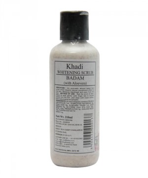 buy khadi Whitening Scrub (Badam) 210ml in UK & USA