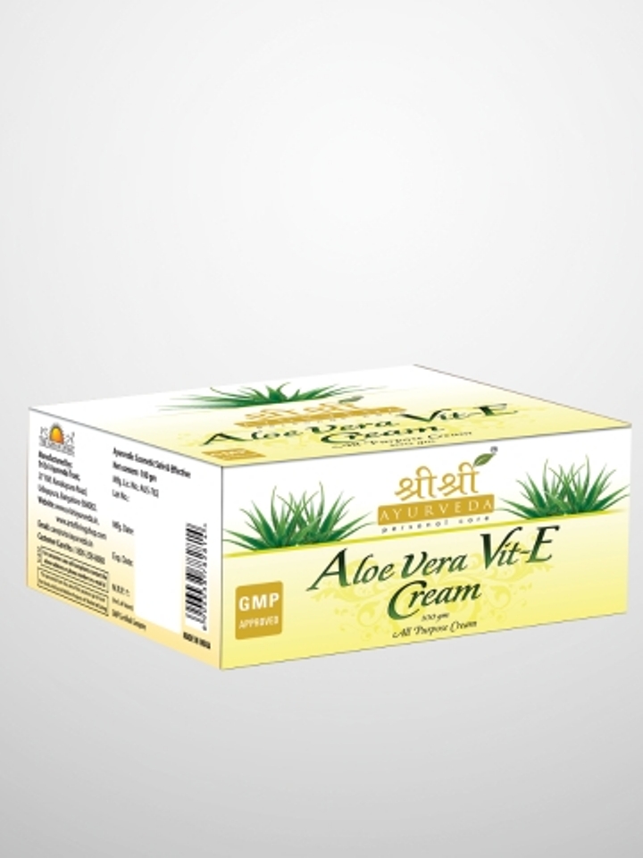 buy Sri Sri Tattva Ayurveda Aloe Vera & Vit. E Cream 100 gm in UK & USA