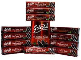 buy Golecha 24 Carat Gold Magic Henna Red Tubes (Pack of 12) in UK & USA