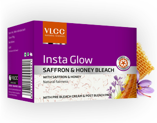buy VLCC Insta Glow Saffron & Honey Bleach in UK & USA