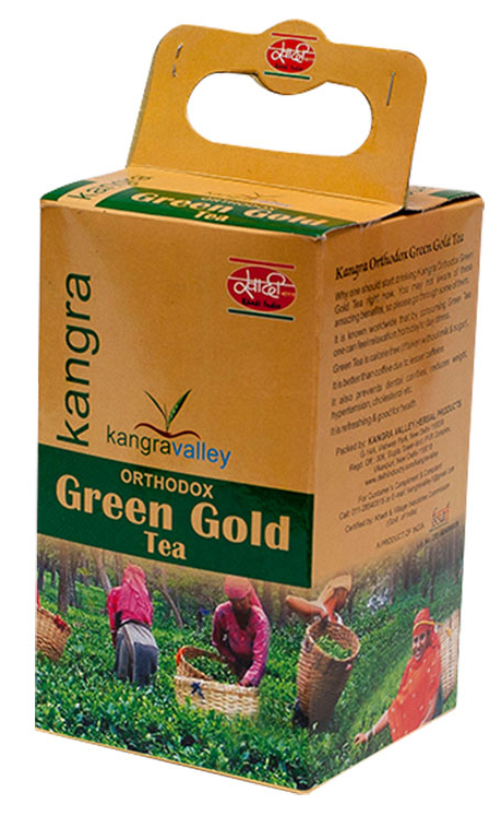 buy Kangravalley Orthodox Green Gold Tea 250 gms in UK & USA