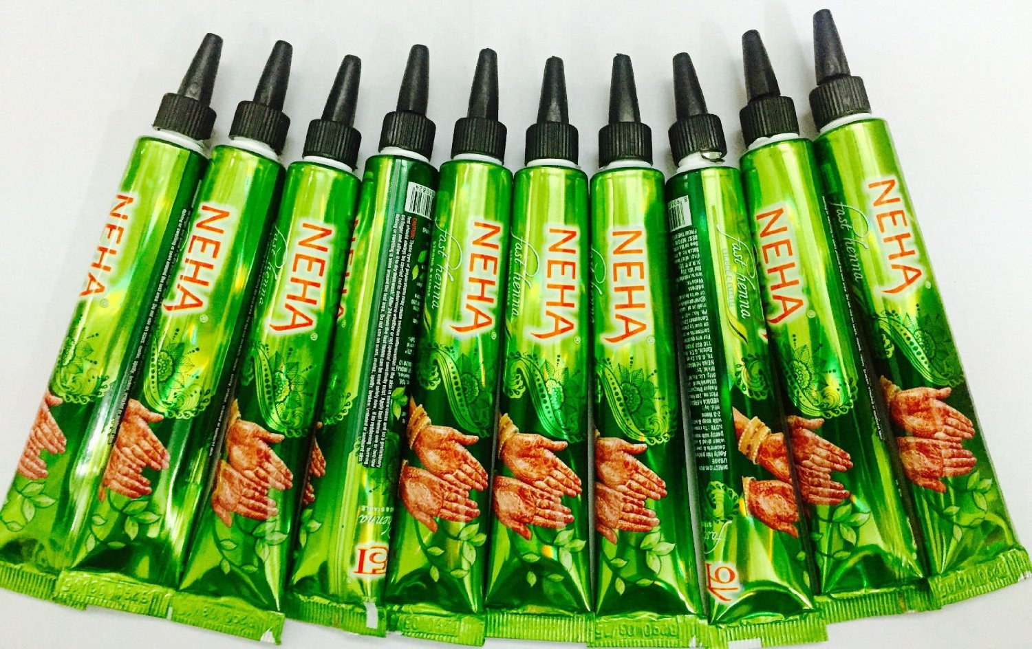 buy Neha Natural Henna Red Tubes (Pack of 12) in UK & USA