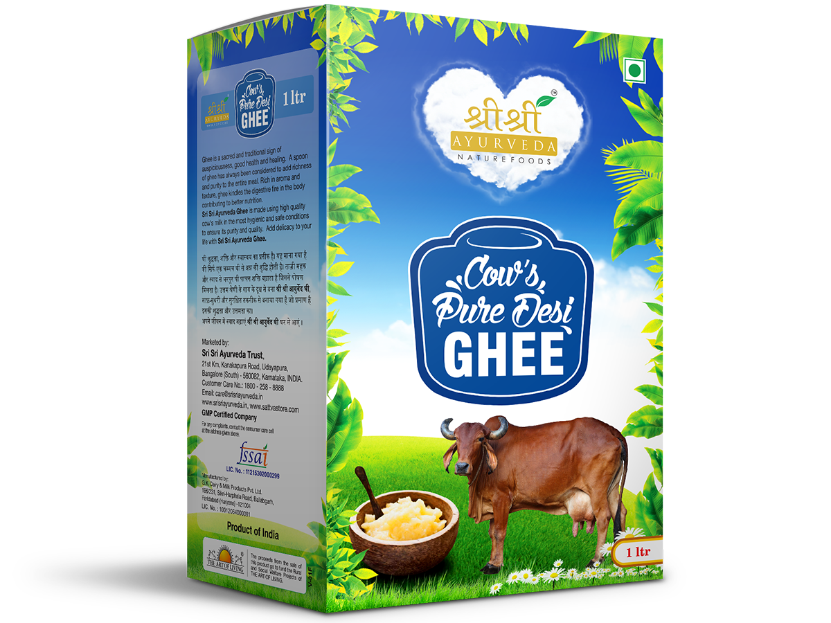 buy Sri Sri Tattva Cow’s Pure Desi Ghee in UK & USA