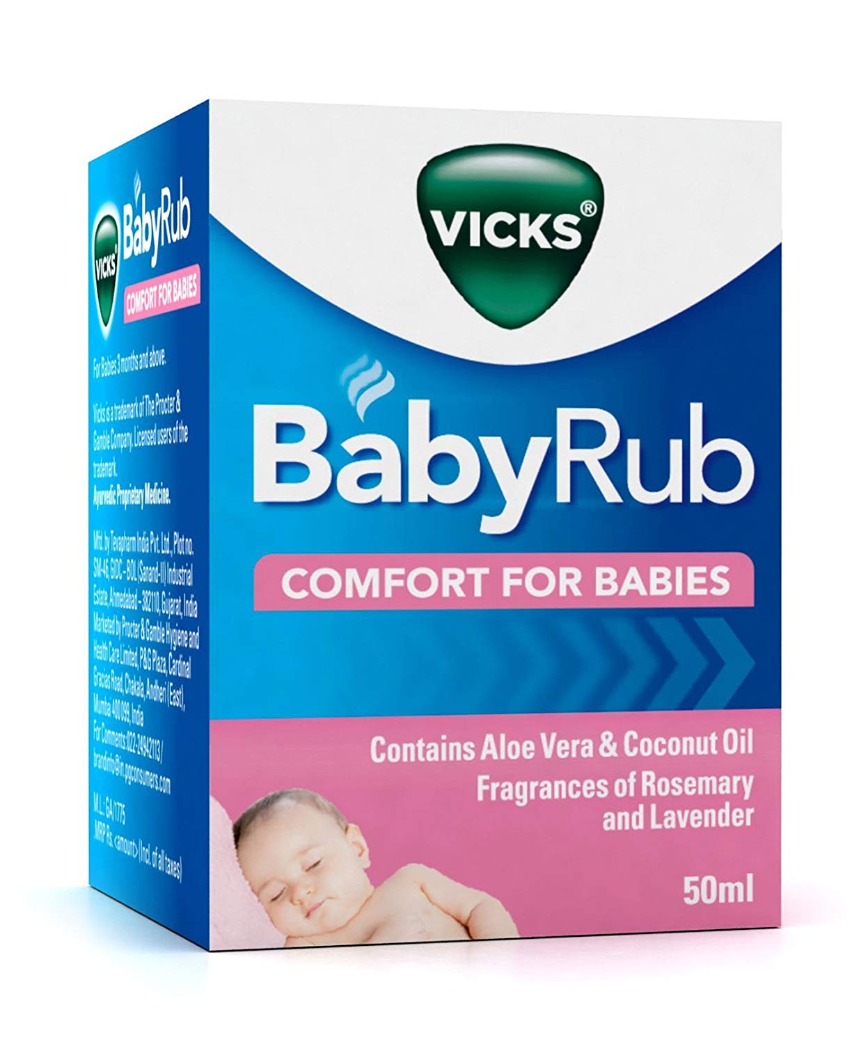 Buy Vicks Baby Rub Comport For Babies in UK & USA at healthwithherbal