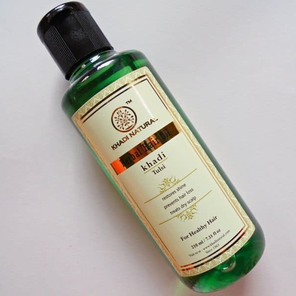 Buy Khadi Natural Tulsi Hair Growth Oil in UK & USA at healthwithherbal