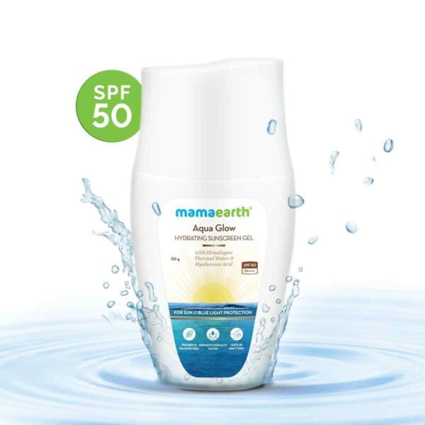 buy Mamaearth Aqua Glow Hydrating Sunscreen Gel in UK & USA