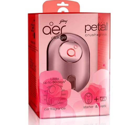 buy Godrej Aer Click Gel Petal Crush Pink Car Freshener in UK & USA